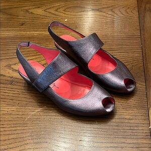 Pas De Rouge Silvia Mary Jane Sandals, size 38